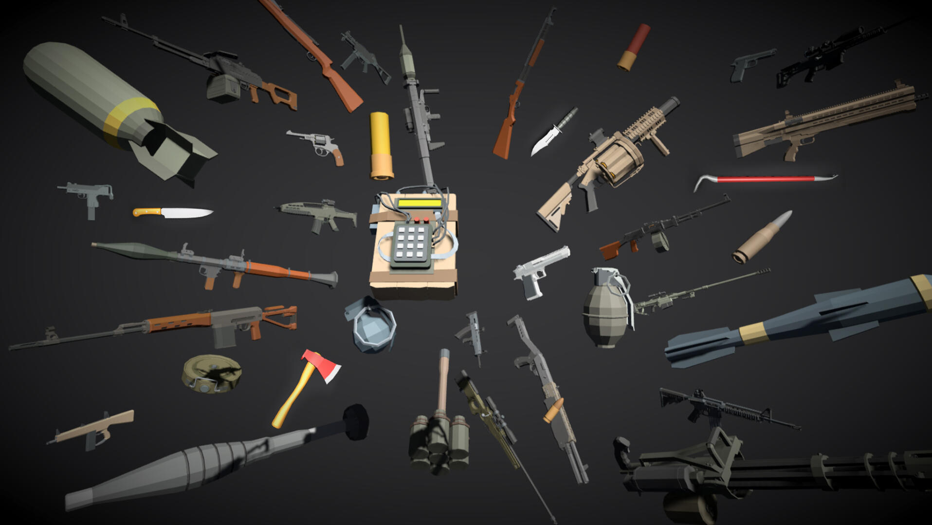 Military Weapons Collection